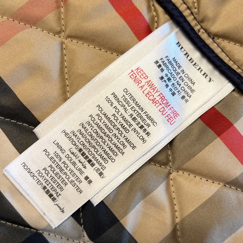 BURBERRY Children Quilted Jacket - Picture 10 of 16